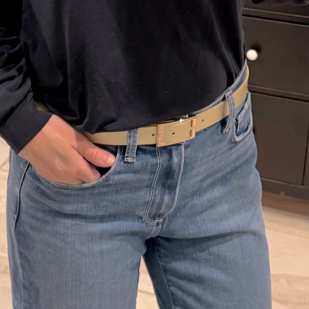 Bebe gold toned belt